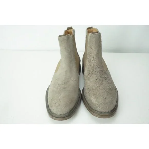 John Varvatos made in Italy gray Chelsea boots John Varvatos Gray Green Rough Chelsea Mens Boots Sz 11  main image 4